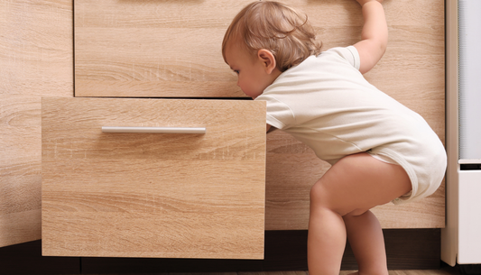 How to secure your private valuables from curious children without using a clunky safe?