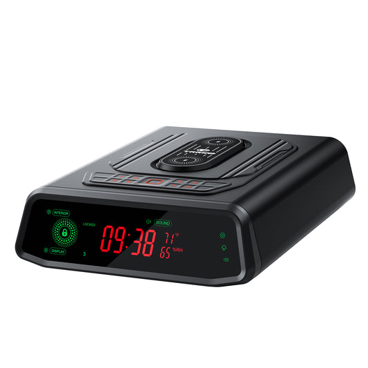 TRi6 TRRKO-TRi6 Biometric Gun Safe, Auto-Open Drawer with Wireless Charging & LED Display