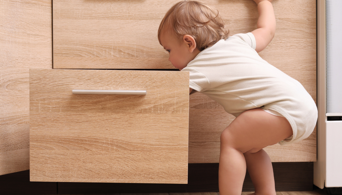 How to secure your private valuables from curious children without using a clunky safe?