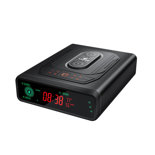 TRRKO-TRi5 Smart Bedside Gun Safe | Biometric Quick Access & Wireless Charging